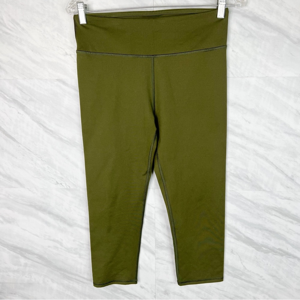Fabletics Green Crop Medium